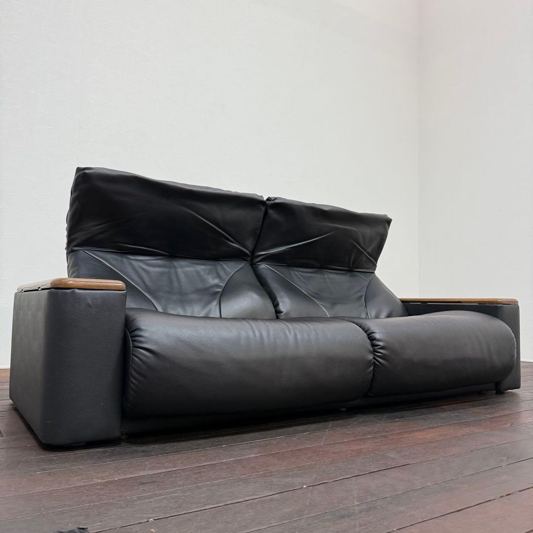 H21C3a マルイチセーリング バロン 2人掛けリクライニングソファ