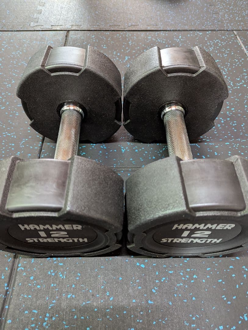 ハンマーストレングス　　ウレタンダンベル　12kgセット　美品
