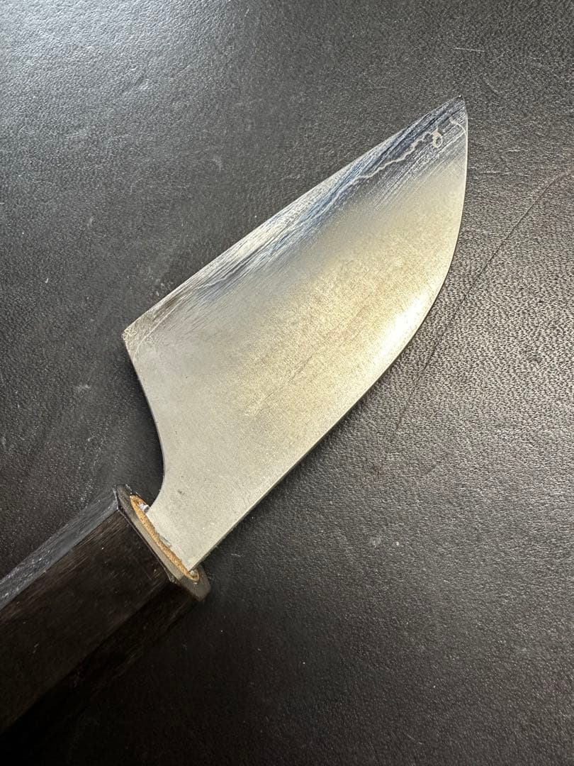 高知 黒鳥鍛造工場 ナイフ 八角柄黒檀 ①