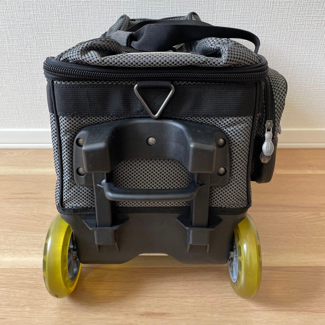 ABS PRO-am ボウリングバッグ 2ボール用　ブラック