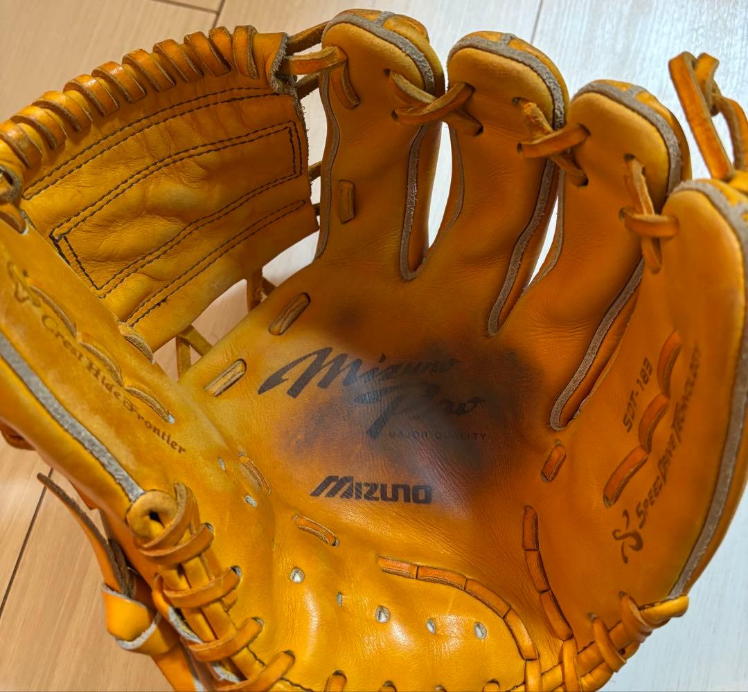 はやた　硬式グローブ　ミズノプロ