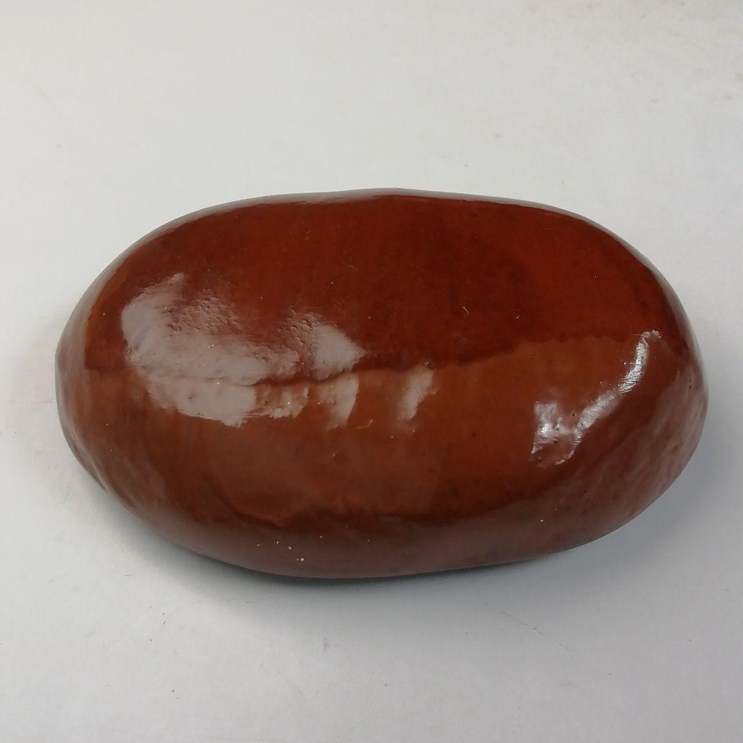 Ｔ７４８　香合　『乾漆　栗香合』『粒俵 作』　共箱　茶道具