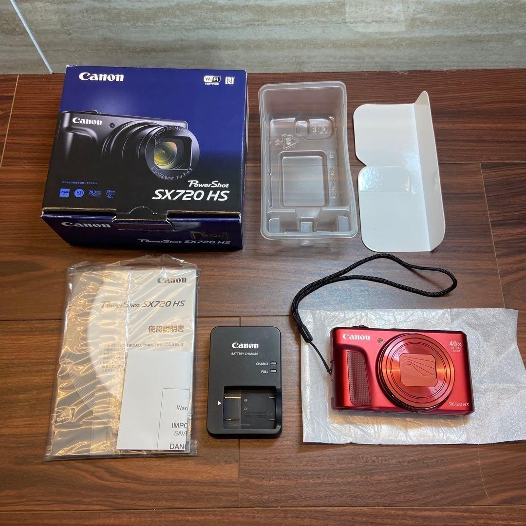 Canon PowerShot SX720 HS デジカメ ほぼ新品 4865