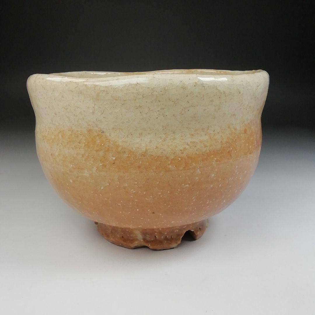 Ｔ４８　茶碗　『萩茶碗』『絹徳工藝庵』『絹屋徳兵衛』　共箱　抹茶碗　茶道具