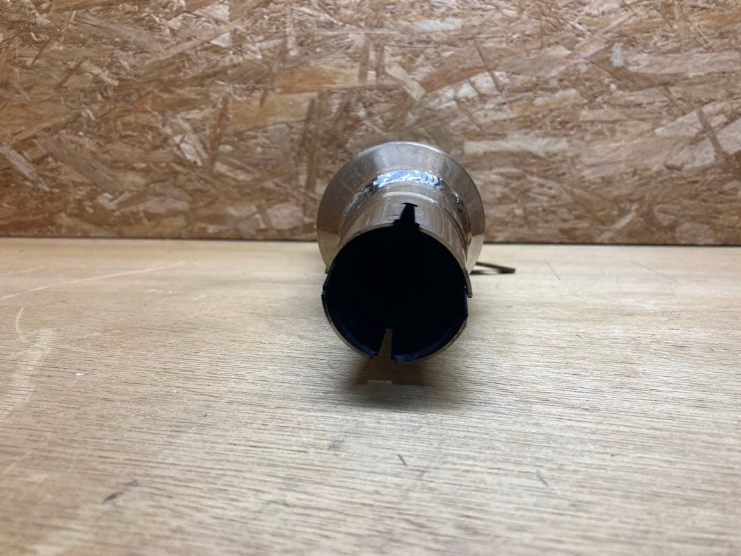 GB350S スリップオンマフラー　メガホン　ステンレス