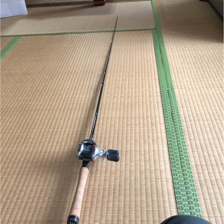ベイトリールとロッドのセット
