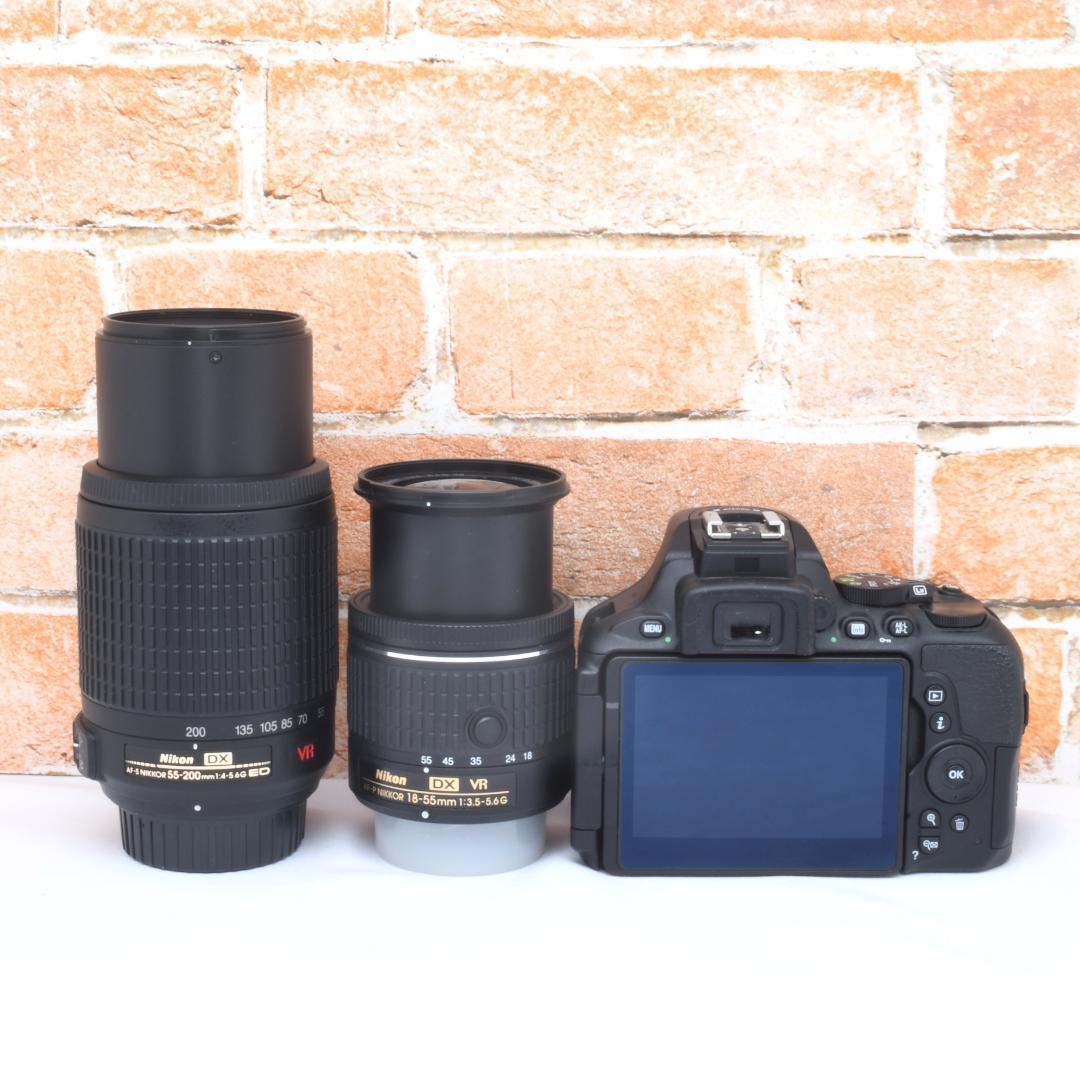 高画質✨Nikon D5600✨望遠レンズ✨Wi-Fi＆Bluetooth