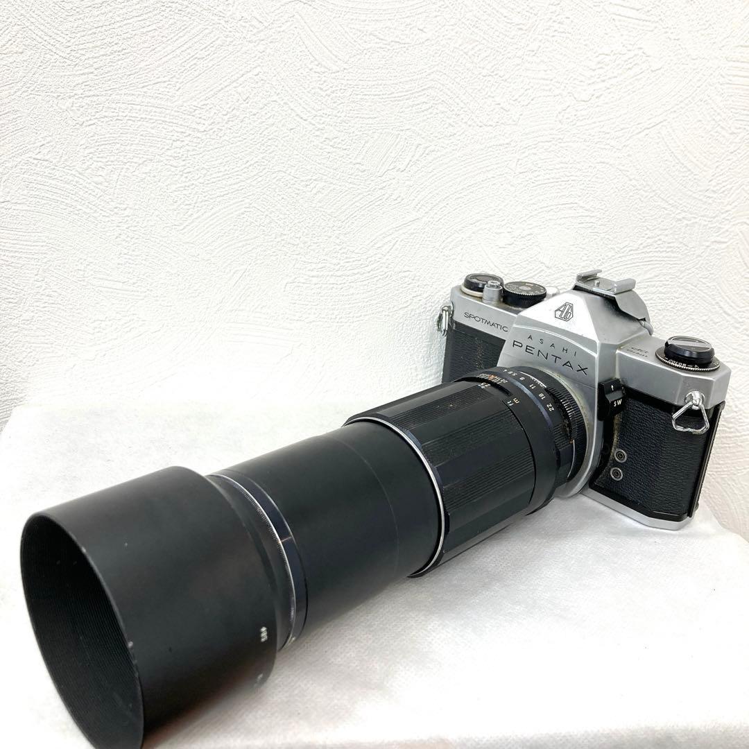 【レンズ2種付】ペンタックス　スポマティック SP フィルム一眼レフカメラ