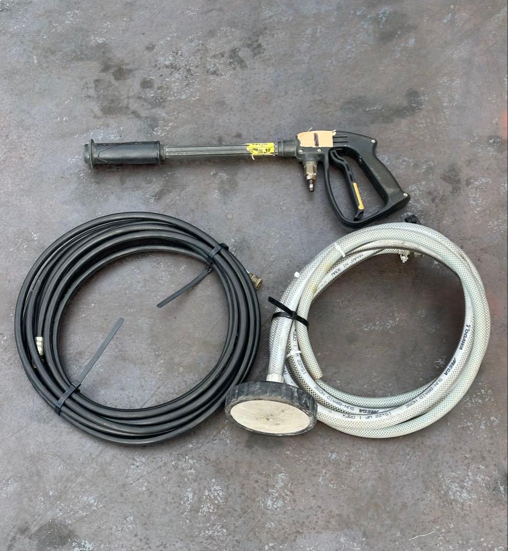 1. 鶴見電動洗浄機HPJ-140-1 100V 50Hz 1.1馬力