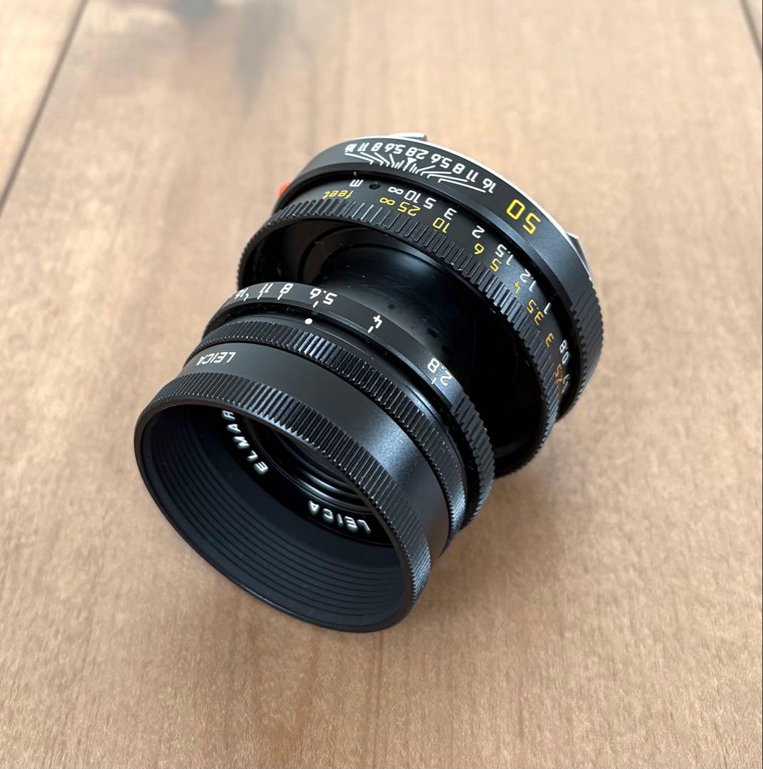 ライカ エルマー 50mm f2.8　ブラック LEICA Elmar-M