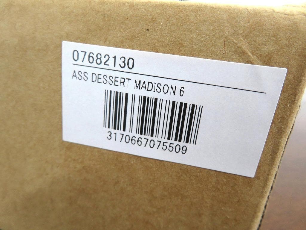 新品　未使用品　クリストフル　マディソン6　皿　プレート　10枚セット