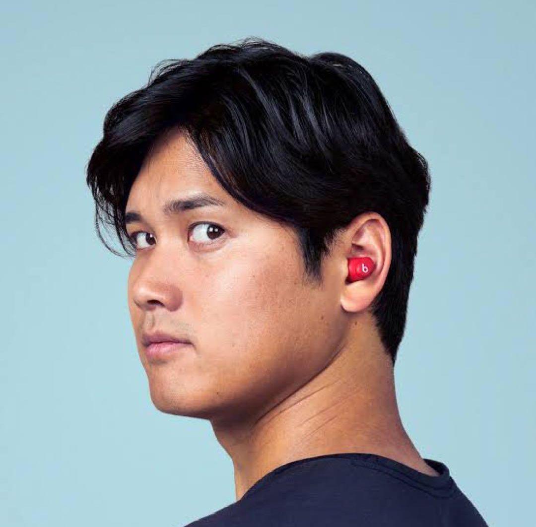 【新品未開封】Beats Solo Buds トランスペアレントレッド 大谷翔平