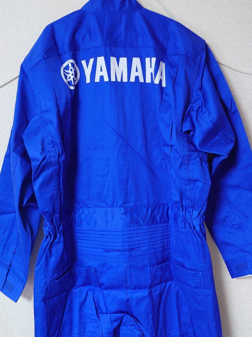 YAMAHA 　ツナギ　 Mサイズ 青/黒　2着セット