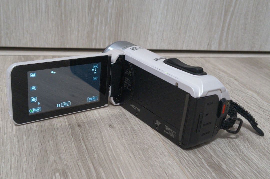 Everio デジタルビデオカメラ　パールホワイト　セット