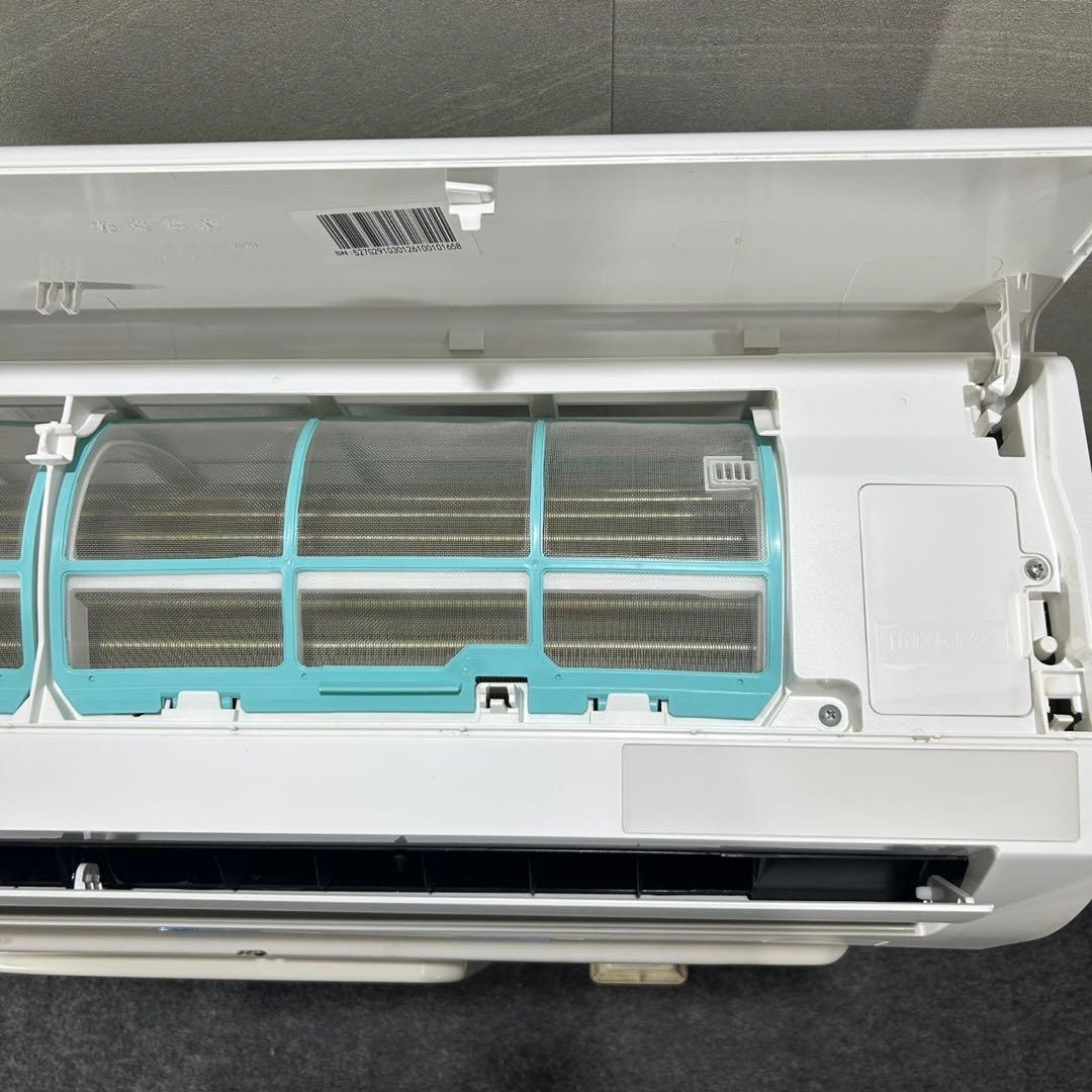 TOSHIBA ルームエアコン 6畳用 家電 2022年製 高年式 d4458