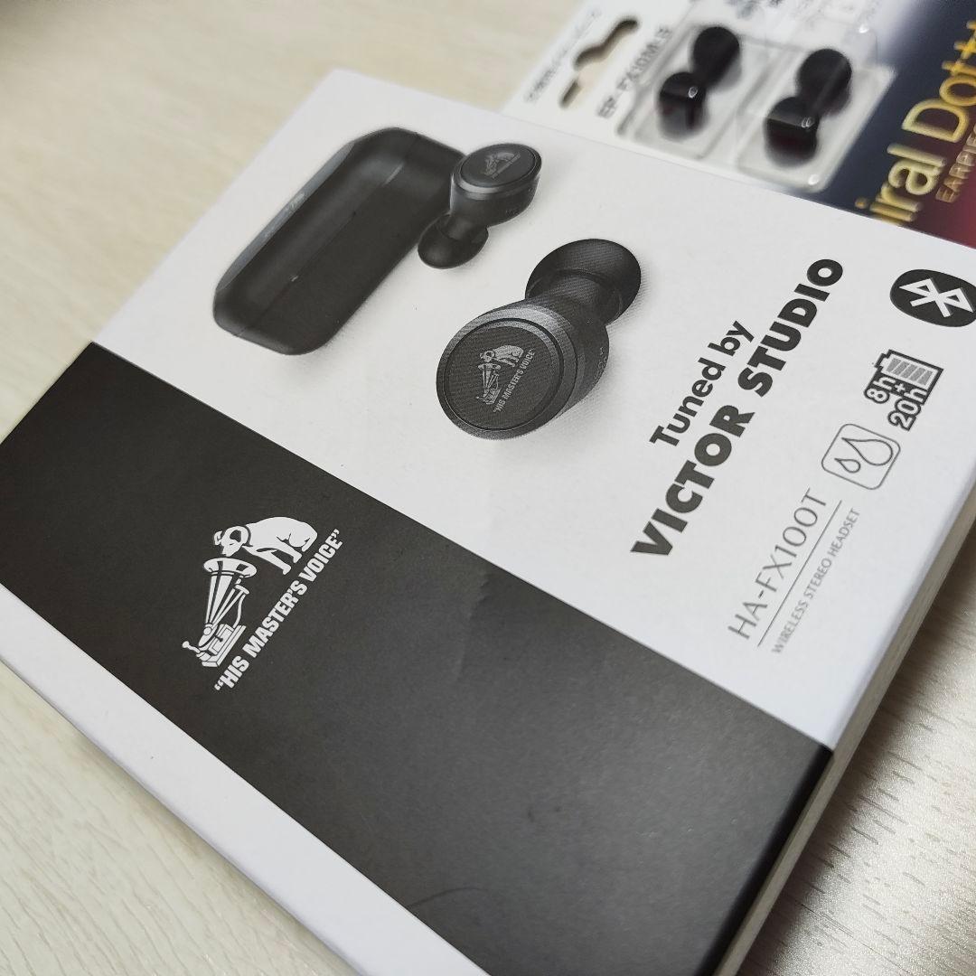 新品未使用VICTOR HA-FX100T ワイヤレスイヤホン