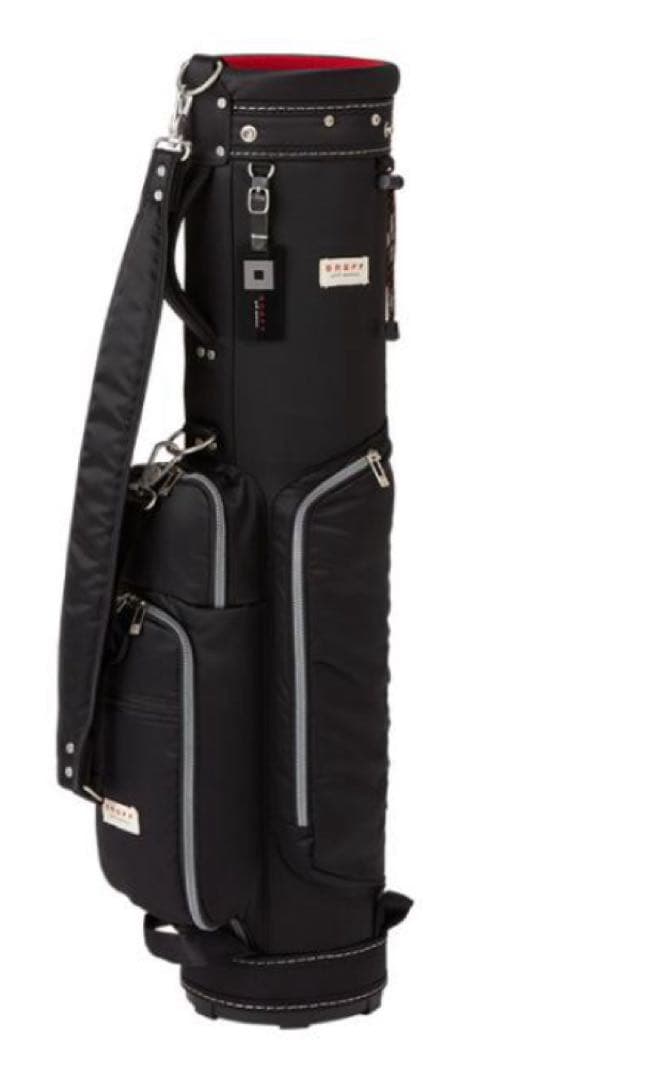 〈未使用〉オノフ ONOFF キャディバッグ 軽量 ７型 小型 ブラック