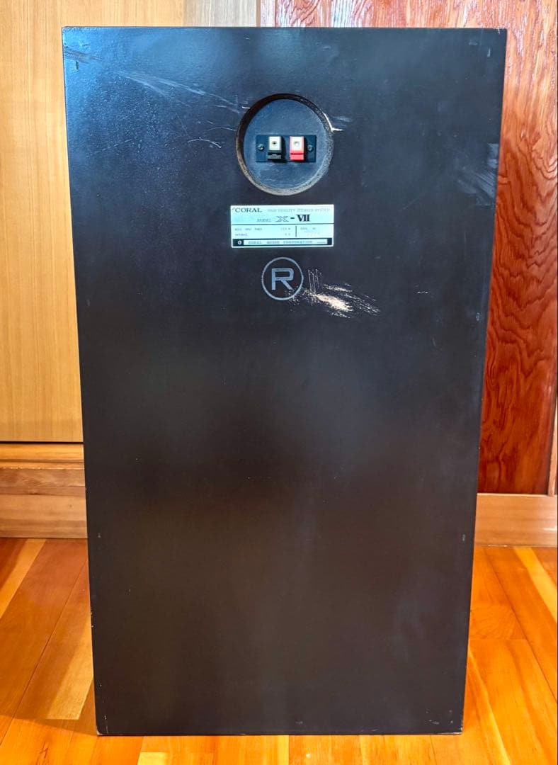 【ペア同時購入をお願いします】CORAL スピーカー X-Ⅶ R側