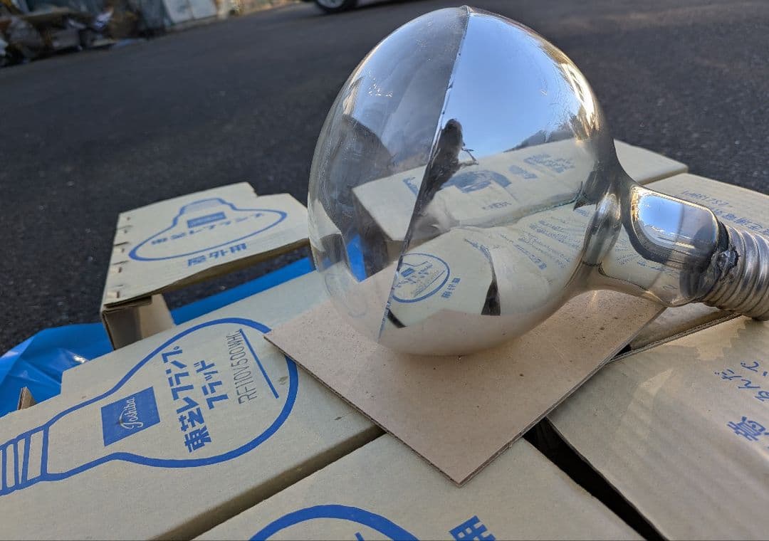 東芝 白熱電球 RF10V500WHC 屋外用6個セット