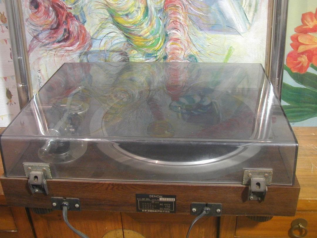 ★DENON デンオン　DP-50L レコードプレイヤー 少々難あり