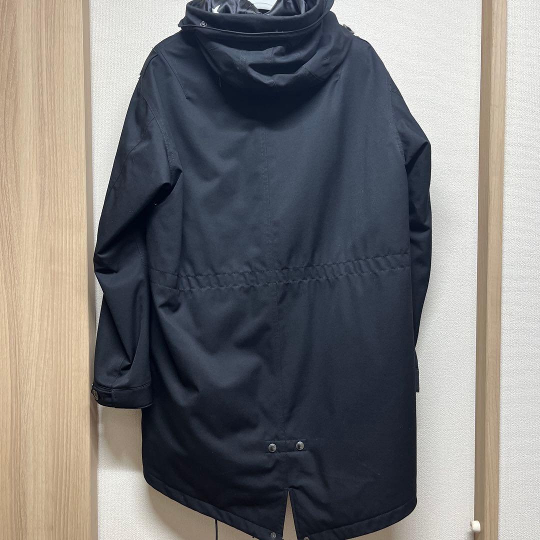 SOPHNET. 16AW 2レイヤーモッズコート 黒　サイズM