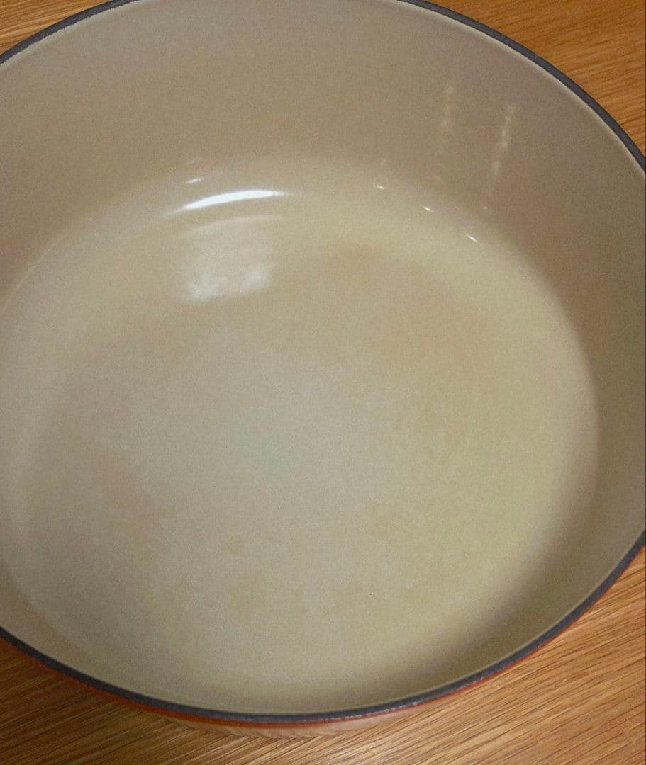 LE CREUSET　ココット・ジャポネーズ　24cm　チェリーレッド　美品