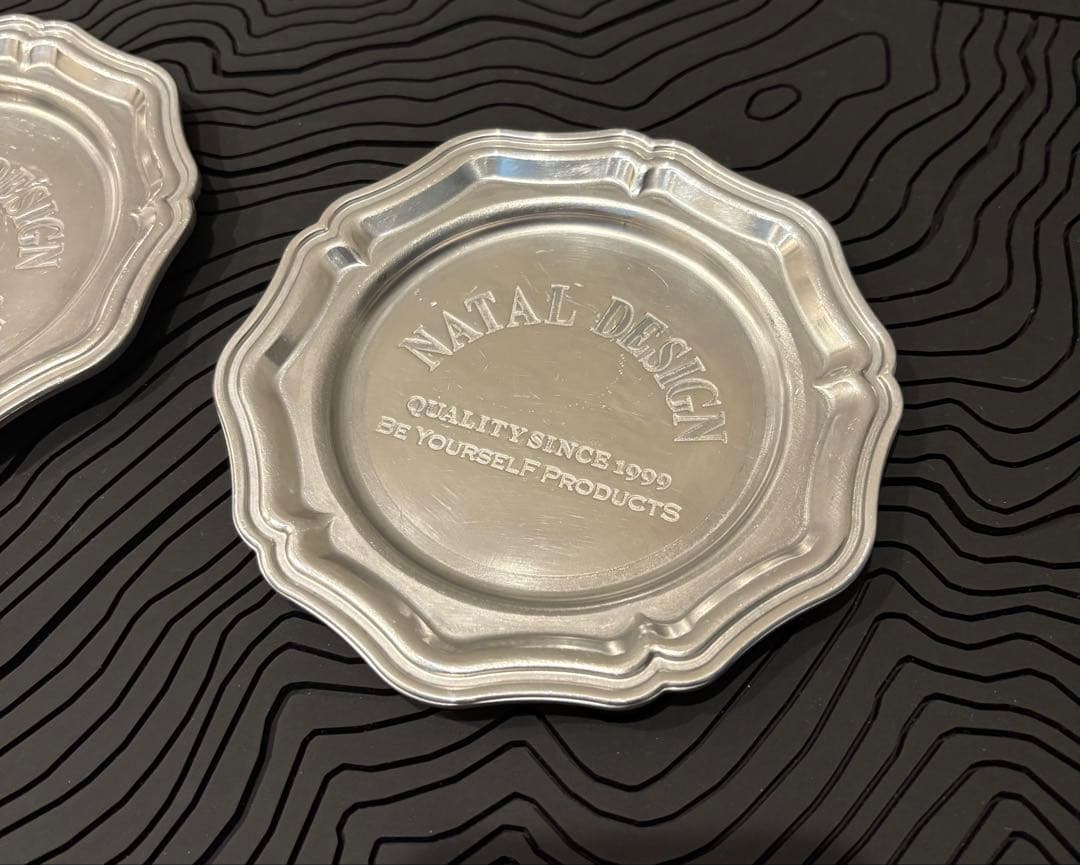 old sea×NATAL DESIGN 花リムプレート 2枚セット