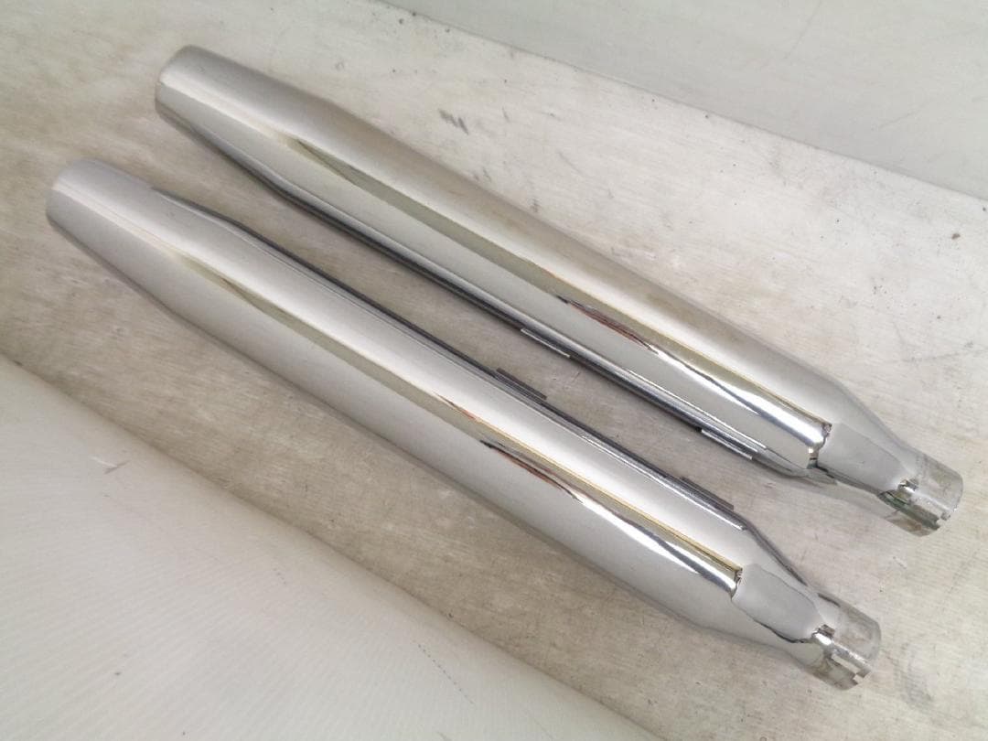 ソフテイル FLSTC FXSB 07-16 クロームワークス テーパーマフラー