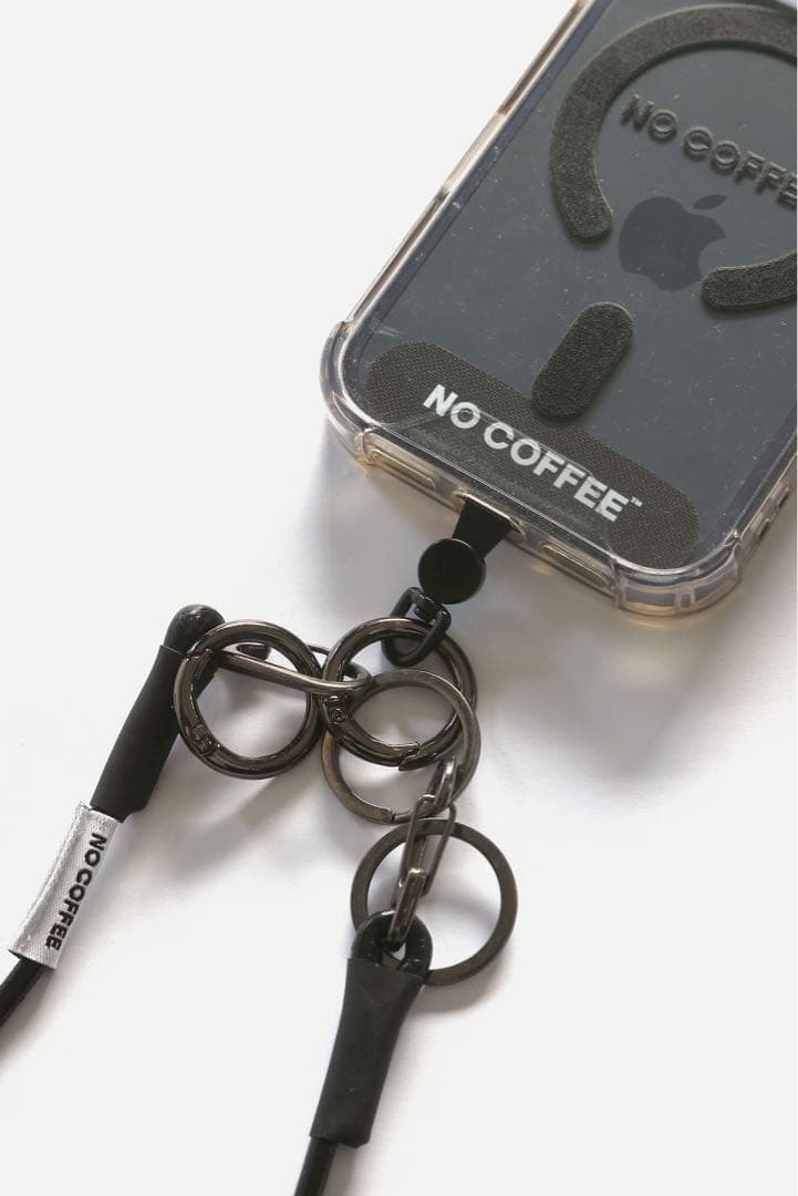 NO COFFEE MULTI HOLDER スマホ　ストラップ　　３点セット