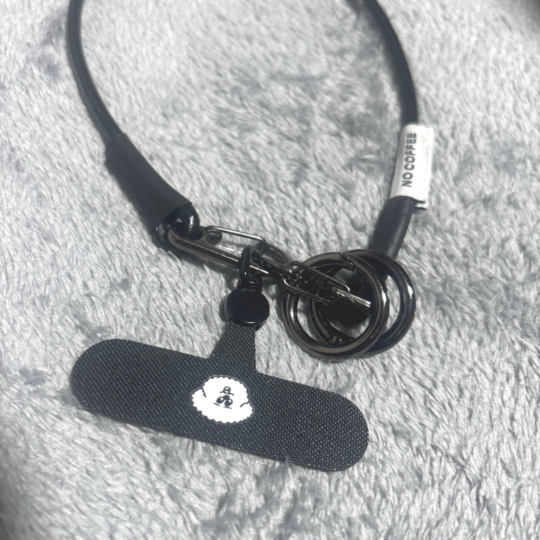 NO COFFEE MULTI HOLDER スマホ　ストラップ　　３点セット
