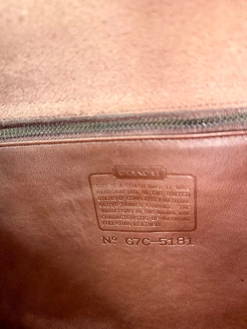 オールドコーチ　ブリーフケース　ビジネスバック　ダークブラウン　5181
