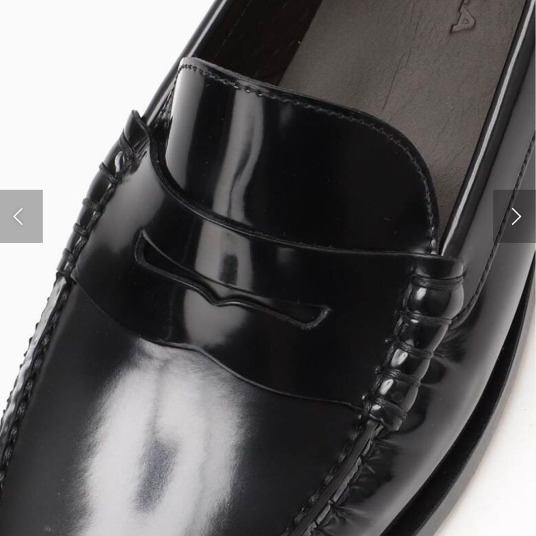 美品　BRENTELLA(ブレンテッラ) 黒ローファー　39