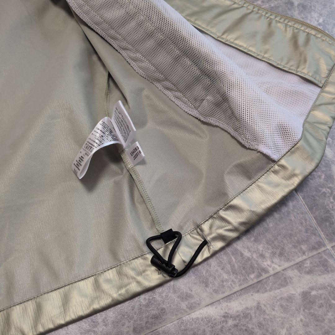 【未使用級】アディダス ジャージ 上下 セットアップ メタリック L 3本ライン