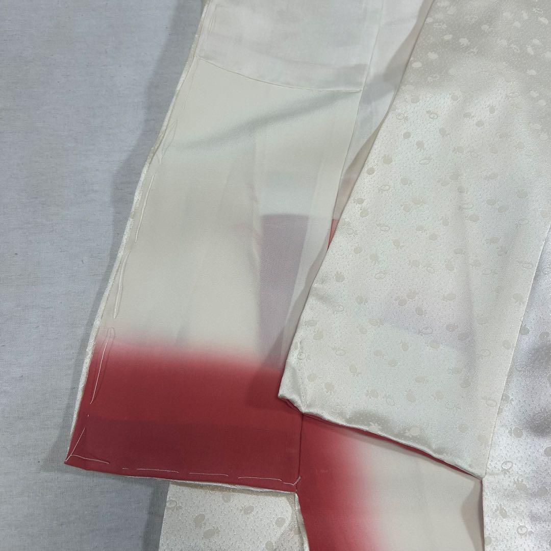 KH19 付下げ 訪問着 アイボリー 白 七五三 式典 フォーマル 身丈161㎝