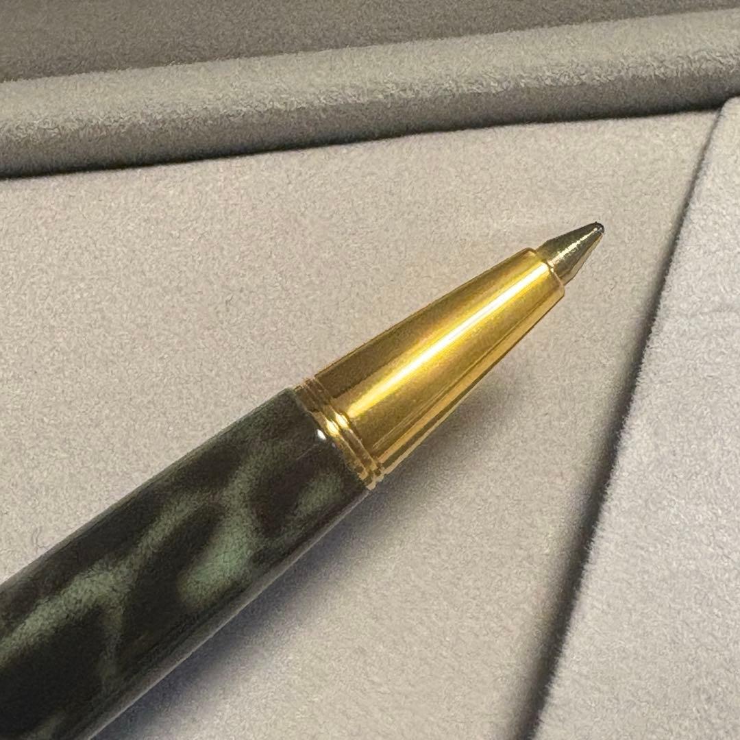 【廃盤品】Parker ボールペン 総柄　大理石風　レオパード柄　 ケース付き