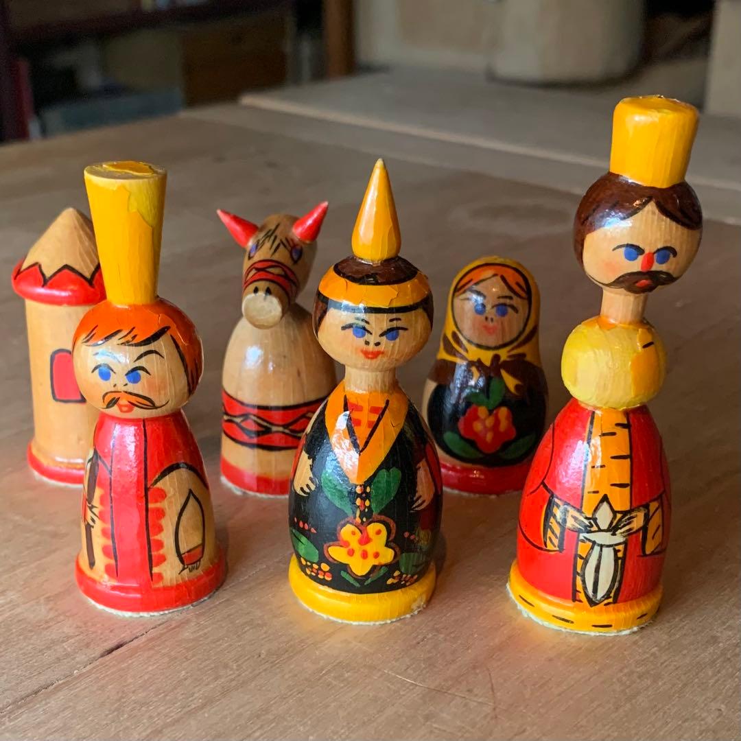 旧ソビエト製マトリョシカチェスセット
