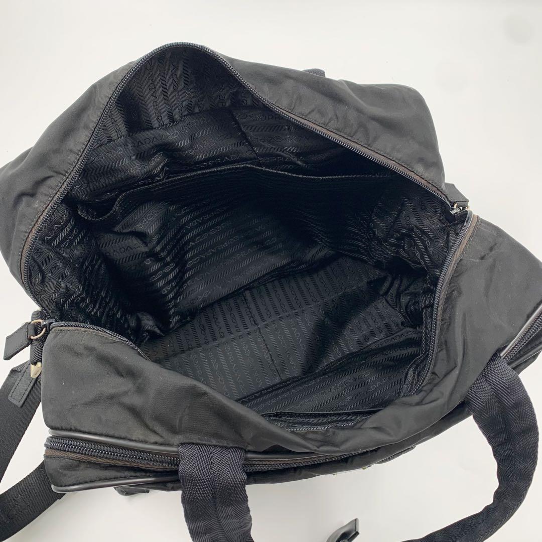 【✨美品✨】プラダ 2way ブリーフケース 三角ロゴ ナイロン ブラック