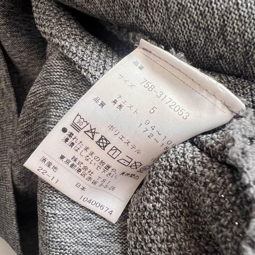 パーリーゲイツ　マスターバニー　セットアップ　サイドロゴ　メンズ　ゴルフ　グレー