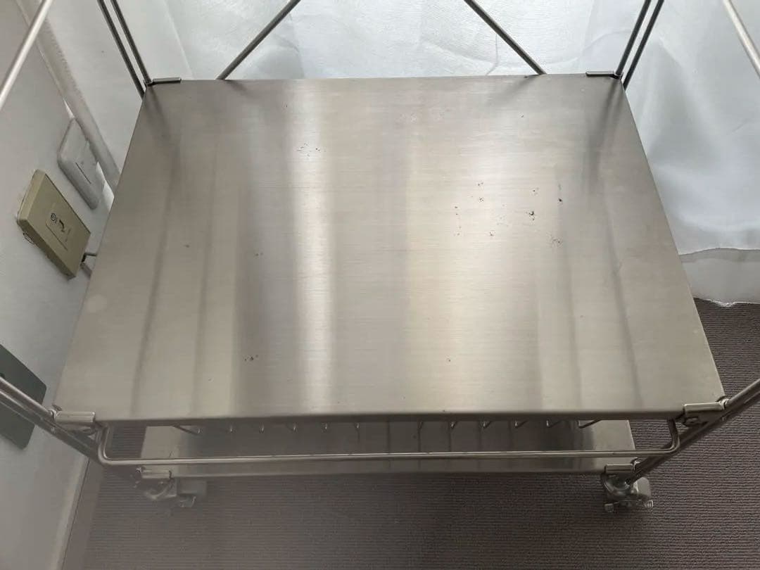 無印　ステンレスシェルフ