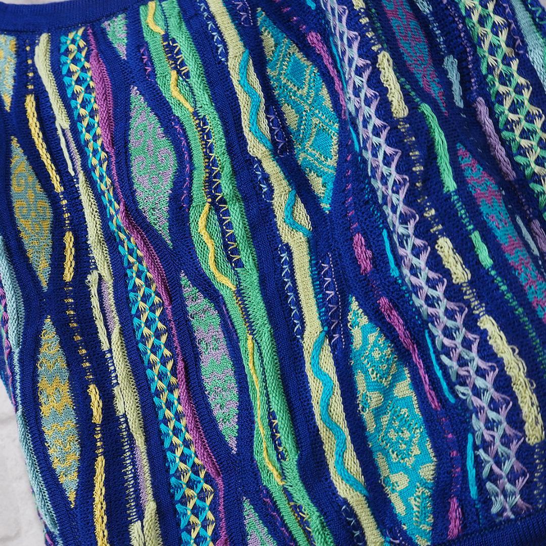 新品【COOGI】vintage/3Ｄシルク ニット キャミソール/ベアトップ