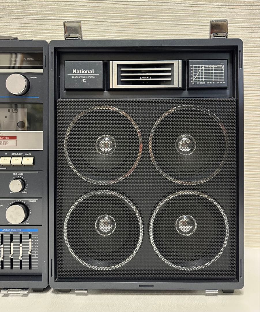 National RX-A5 Boombox /大型ラジカセ 美品・整備済