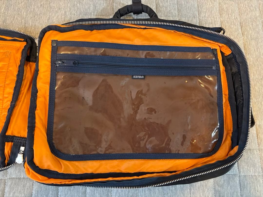 HEAD PORTER ポーター タンカー　ネイビー　3way