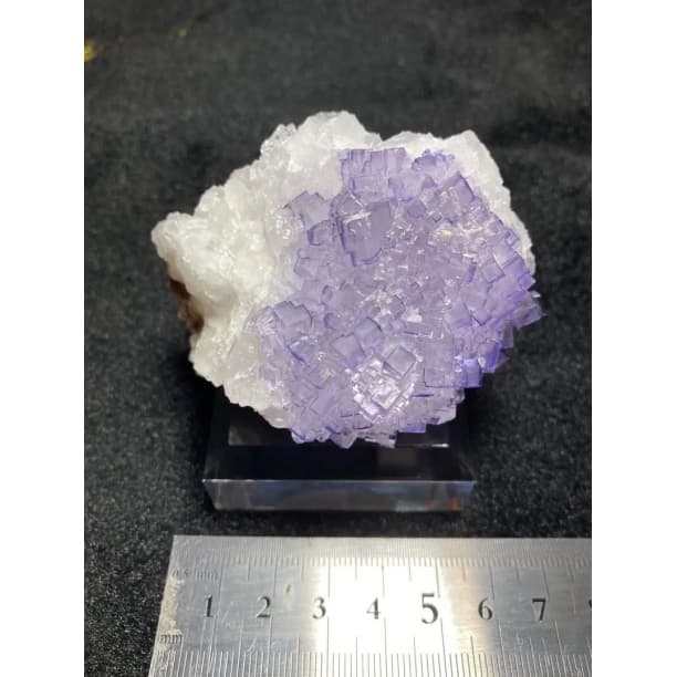 フローライト 天然石 メキシコ産 天才の石 台座付 天然石 パワーストーン