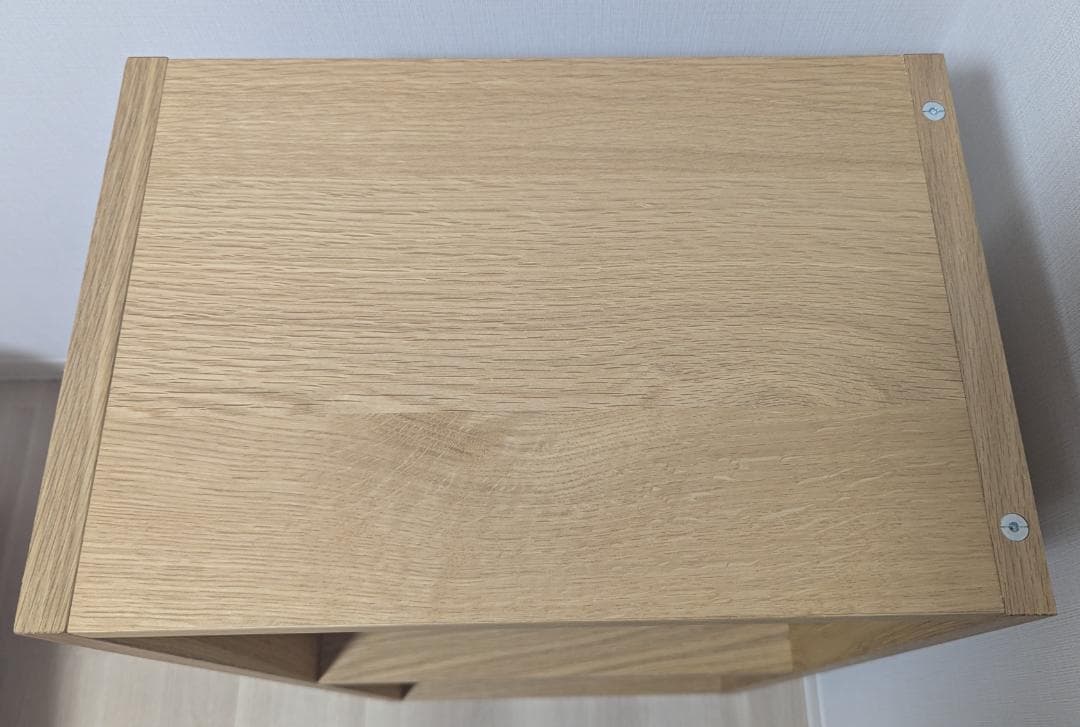 無印良品 スタッキングシェルフ・2段・オーク材