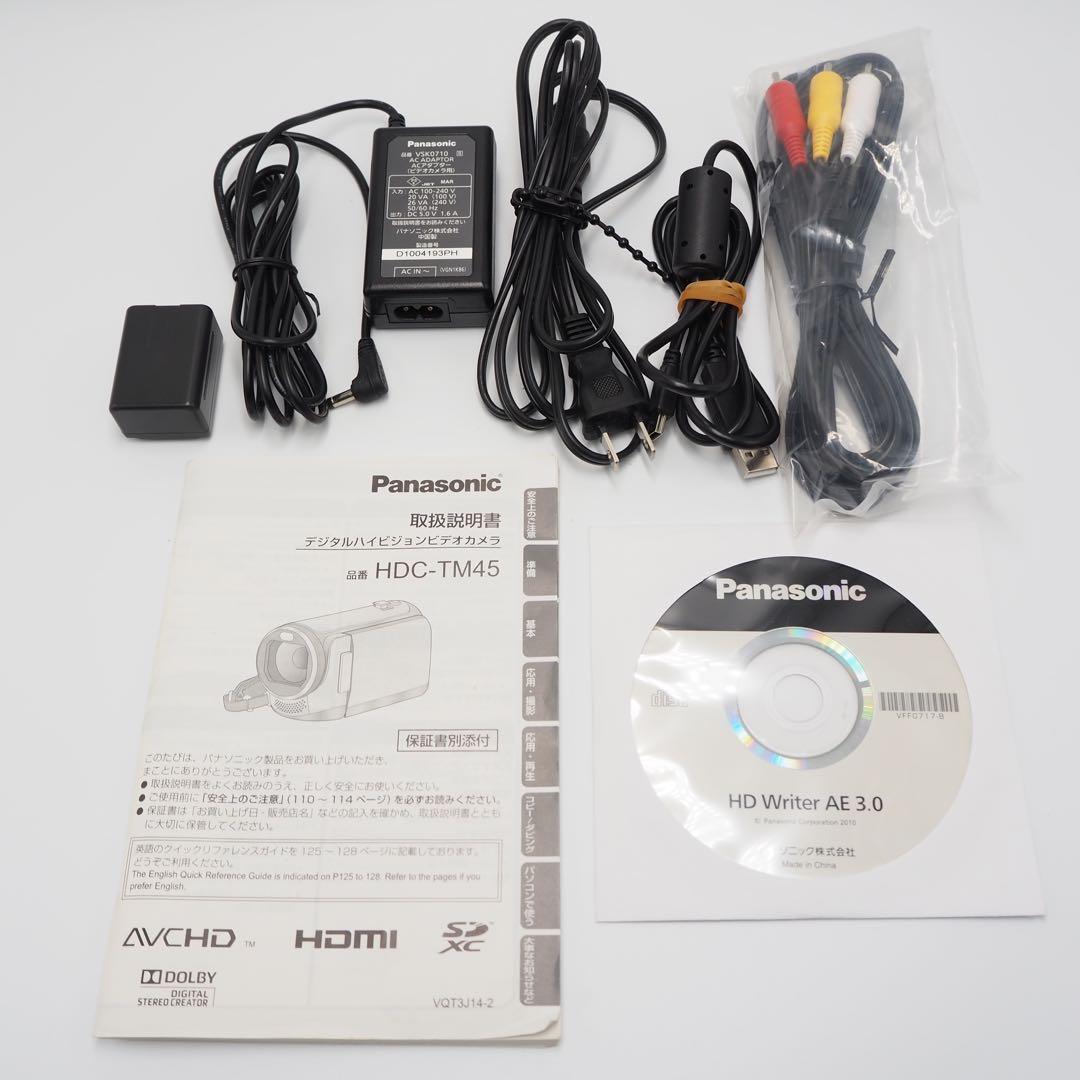 Panasonic HDC-TM45 ビデオカメラ 32GB 中古品