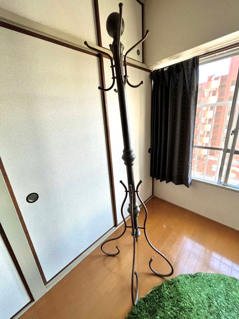 コートハンガー　ハンガーラック　古道具