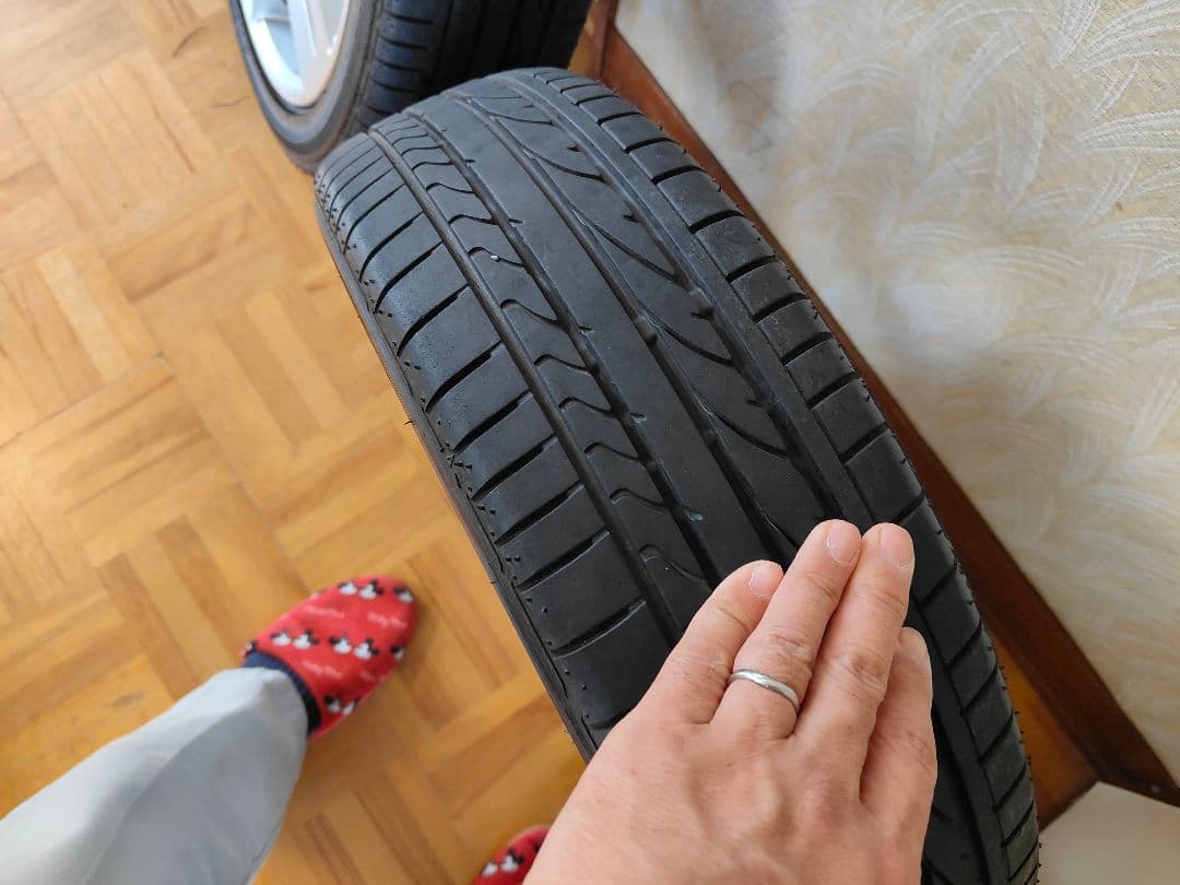 コペン純正アルミ 16インチ ホイールセット 165/50R16