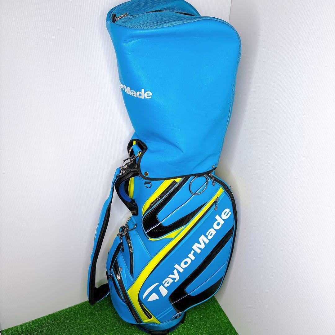 テーラーメイド　TaylorMade ブルー　カート式 キャディバッグ 9.5型