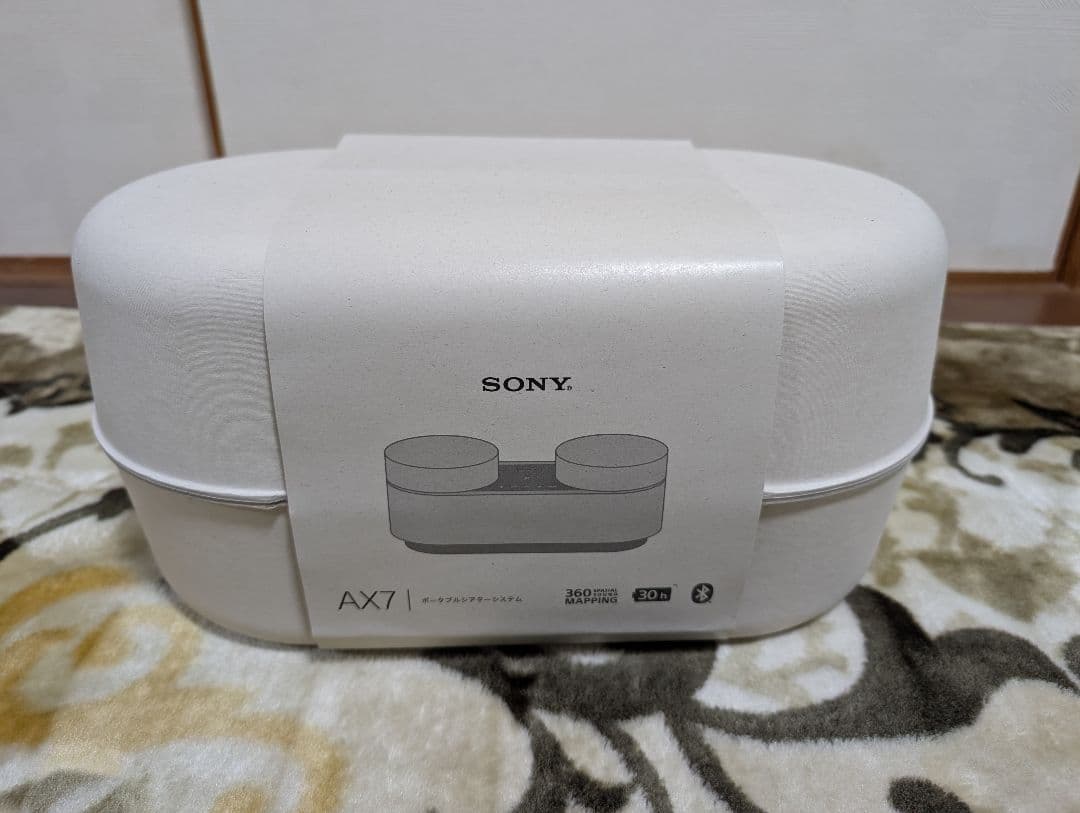 「SONY ポータブルシアターシステム HT-AX7」