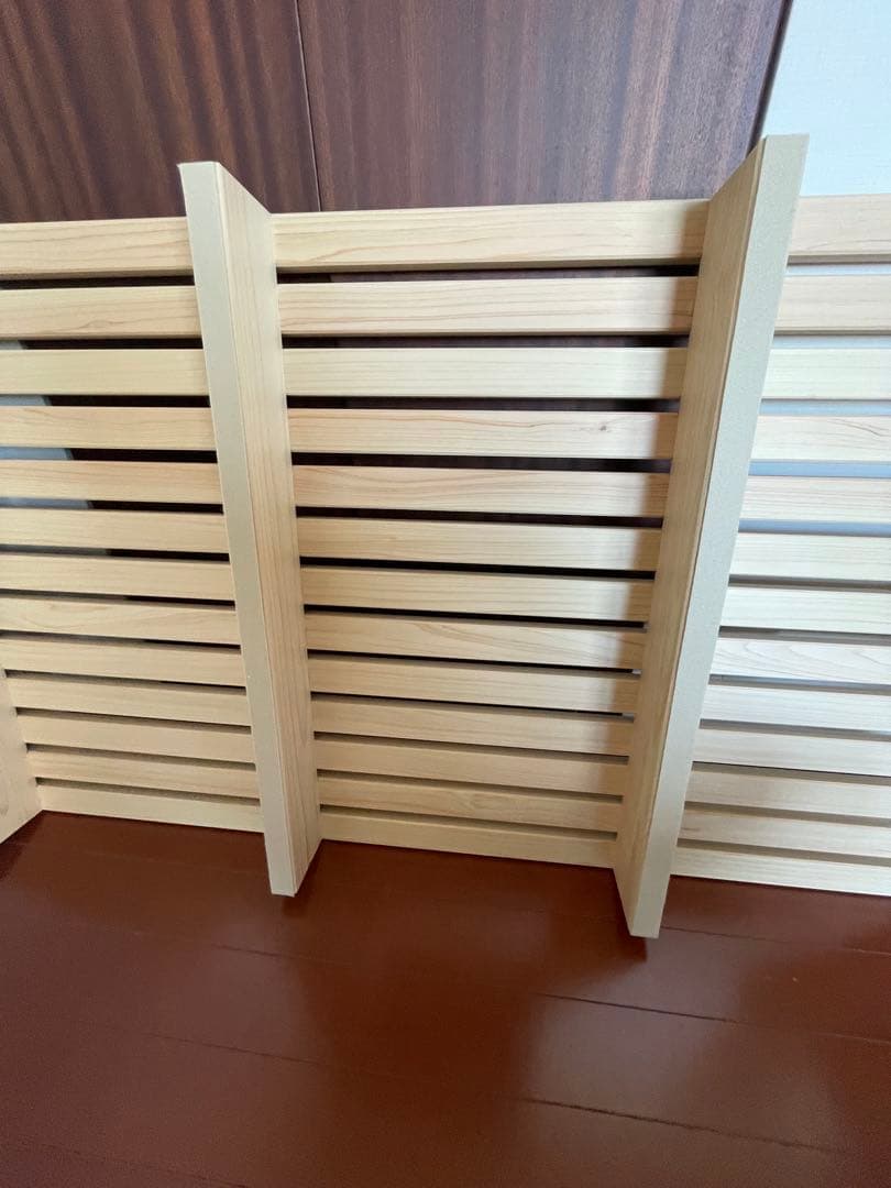 国産ヒノキ無垢材のスノコベッド